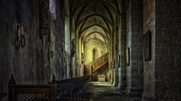 monastery, church, architecture